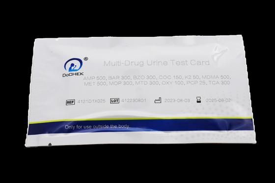 les établissements de réadaptation multi-médicaments panneau de carte de test d'urine avec contrôle des adultères