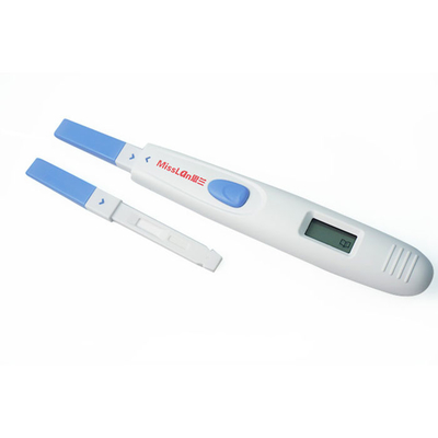 Grossesse de l'ovulation CE0123 de la main gauche 10 + 1 de kit d'essai de main gauche de Digital de la CE de 5 femmes de minutes