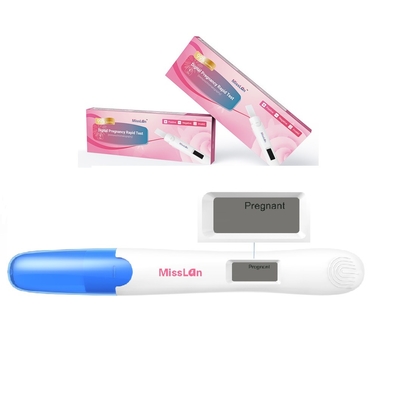 Milieu du courant d'essai de grossesse de FDA 510k Digital de la CE pour le résultat d'essai rapide