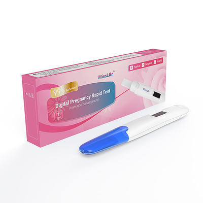 Essai Kit With d'ODM Digital HCG +/- exactitude du résultat 99,9% pour la détection de grossesse