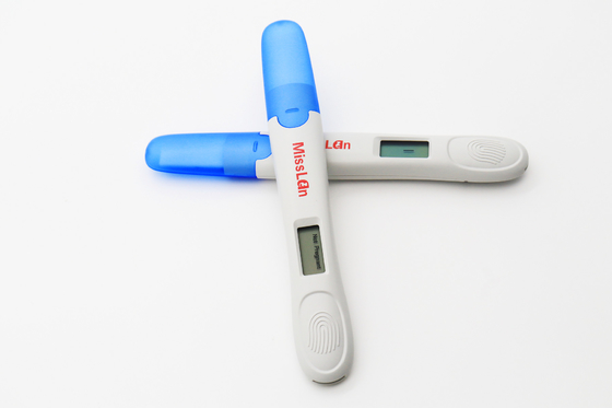 exposition de résultat de symbole de Kit With Urine d'essai de grossesse de Digital de la CE 510K