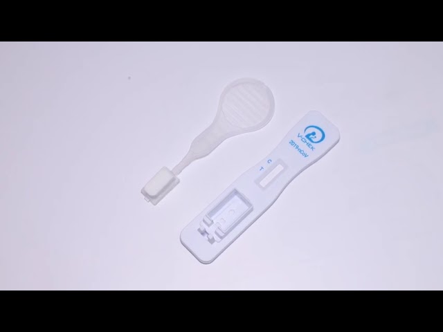 Vidéos d'entreprise À propos 2019-nCoV Ag Saliva Rapid Test Card lollipop test