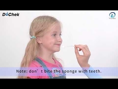 Carte de test rapide de salive Mark V Chek Ag CE, non invasive